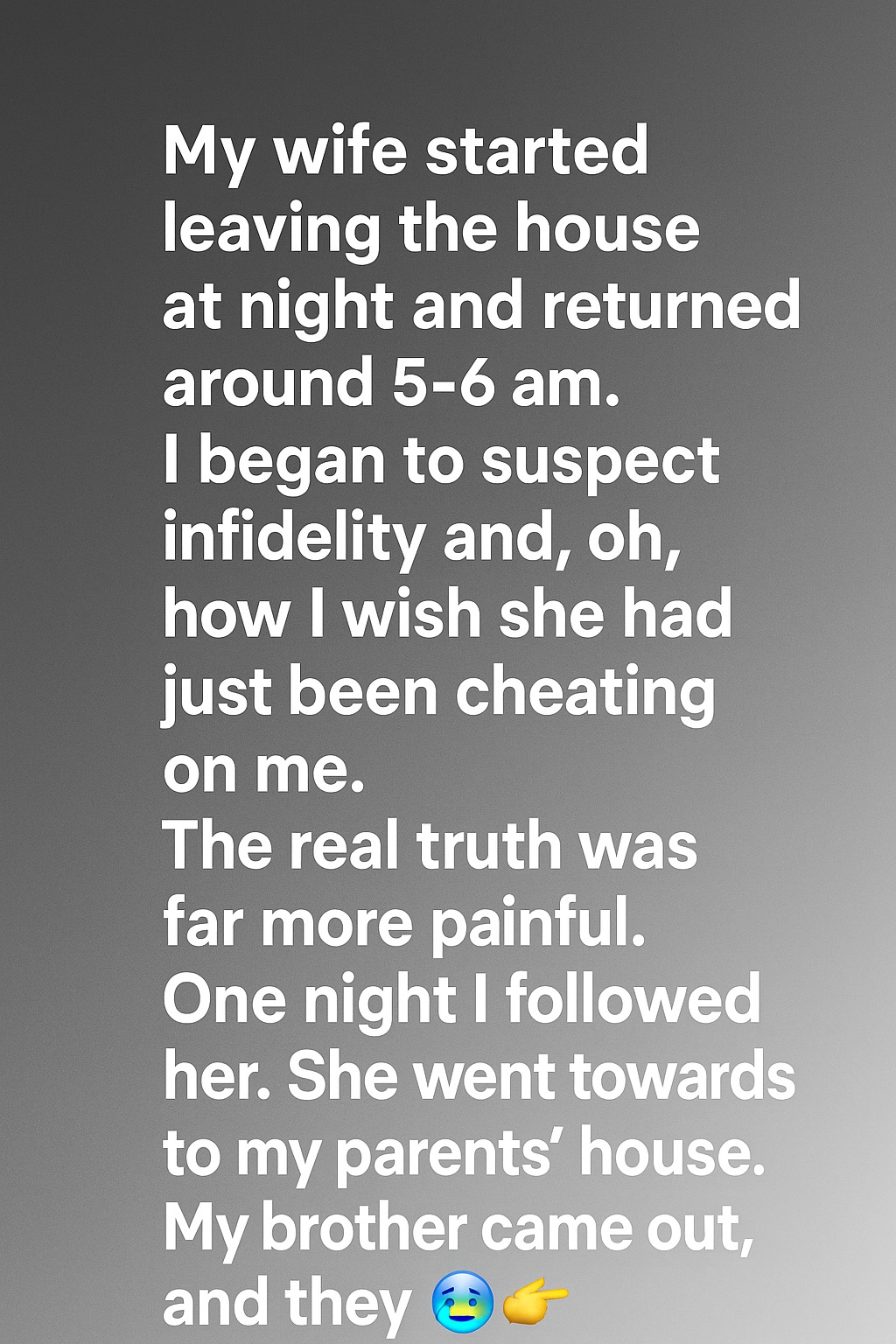 The Night I Followed My Wife and Discovered the Depth of Her Love