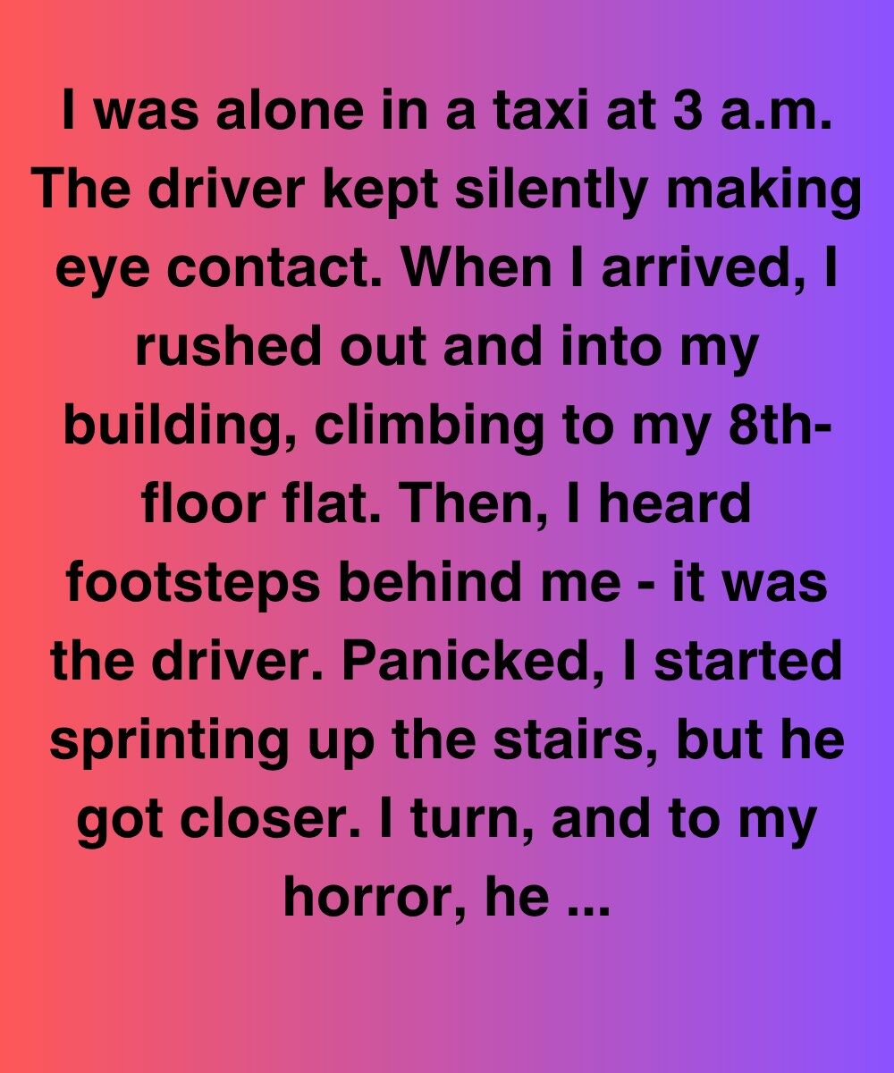 I Thought I Was Being Followed at 3 A.M. — But the Truth Left Me Speechless