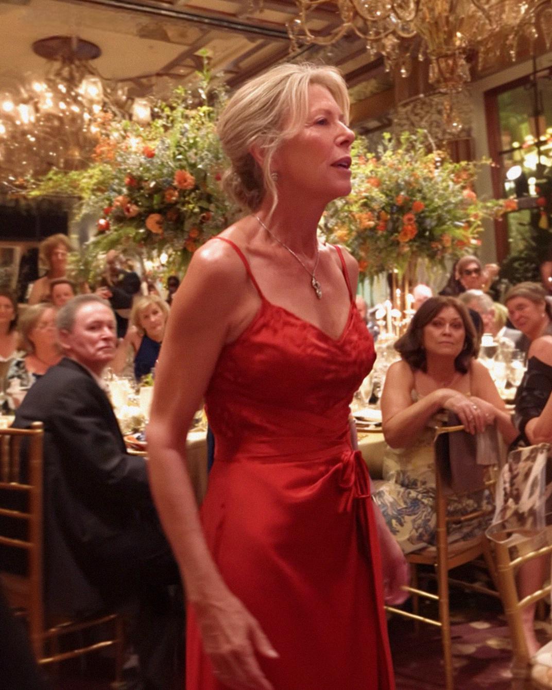 I Wore a Thrift-Store Dress to a Wedding – People Snickered, but Then the Groom’s Mother Stood up and Left Me Speechless