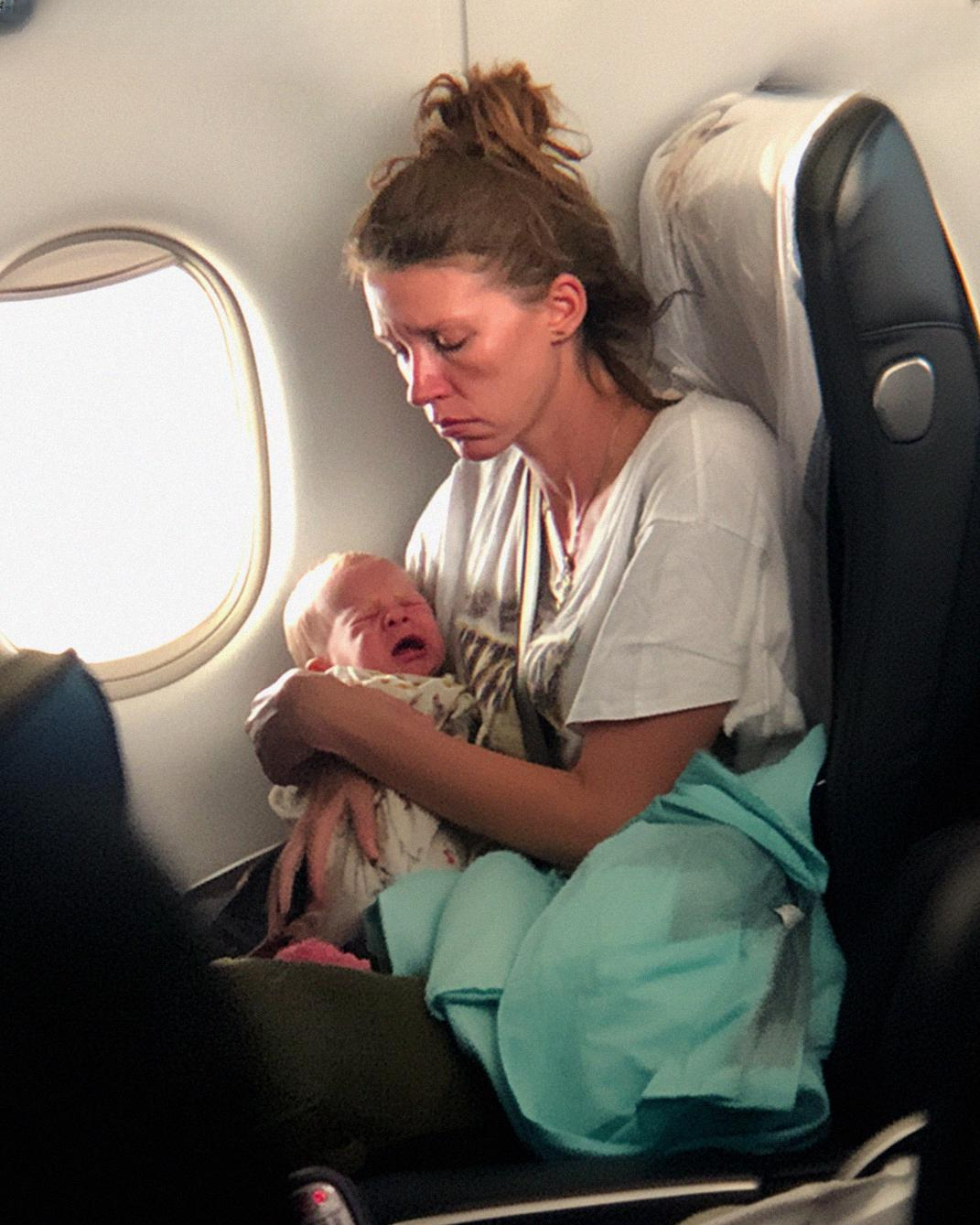 Passenger Told Me to Hide with My Baby – He Regretted It When He Saw Who Took My Seat