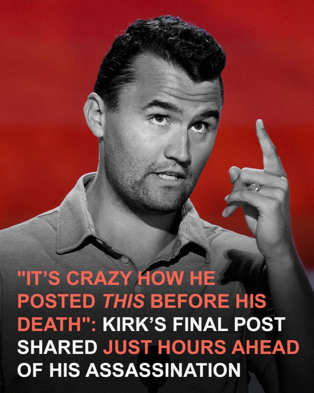 Charlie Kirk’s Final  Post Hours Before His Passing Leaves Supporters Reflecting