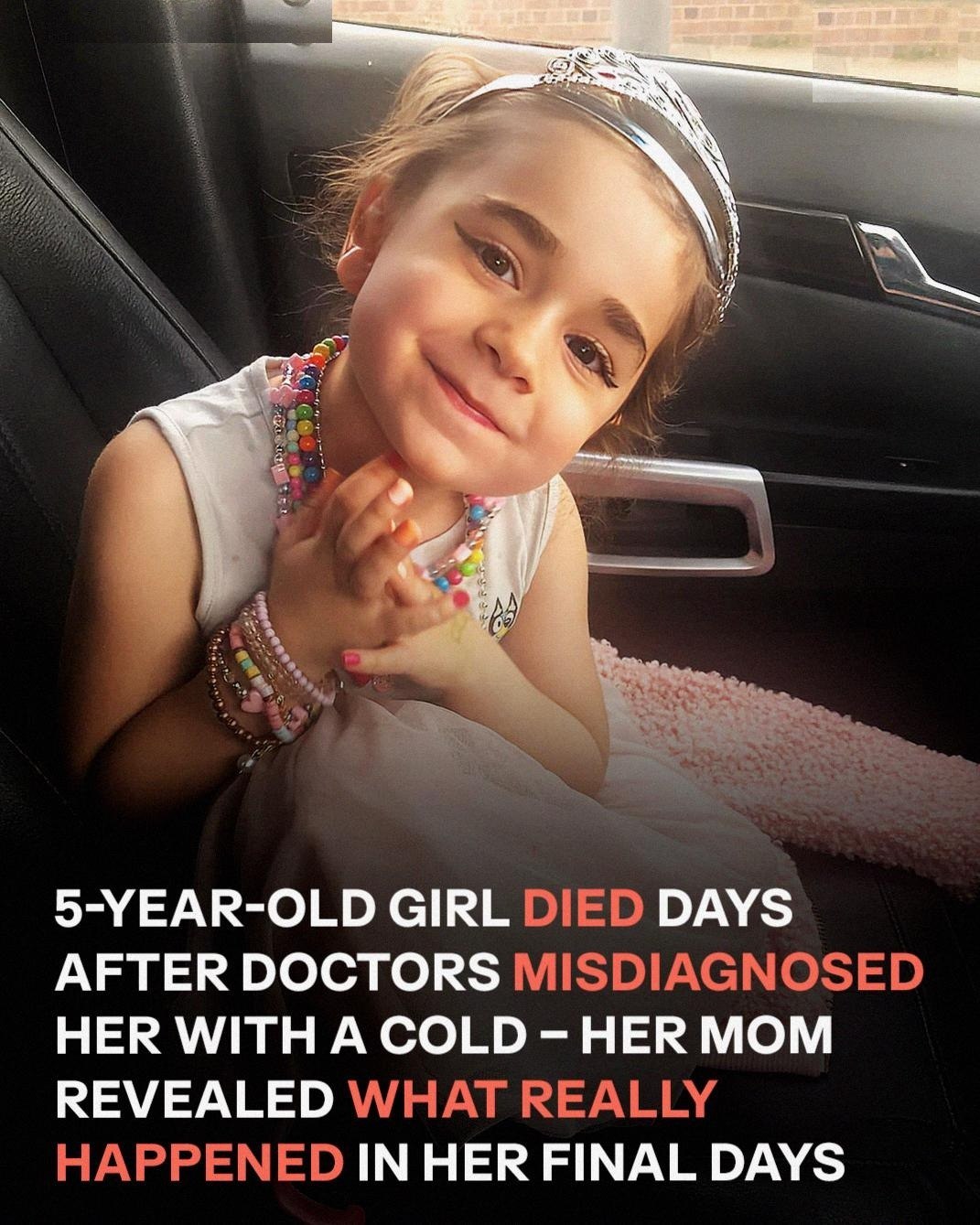 Tragedy as 5-Year-Old Girl Dies After Cold Was Misdiagnosed