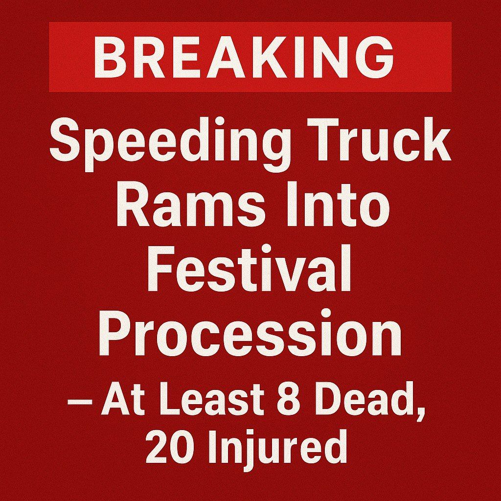 Breaking News: Truck Crashes Into Ganesh Chaturthi Procession