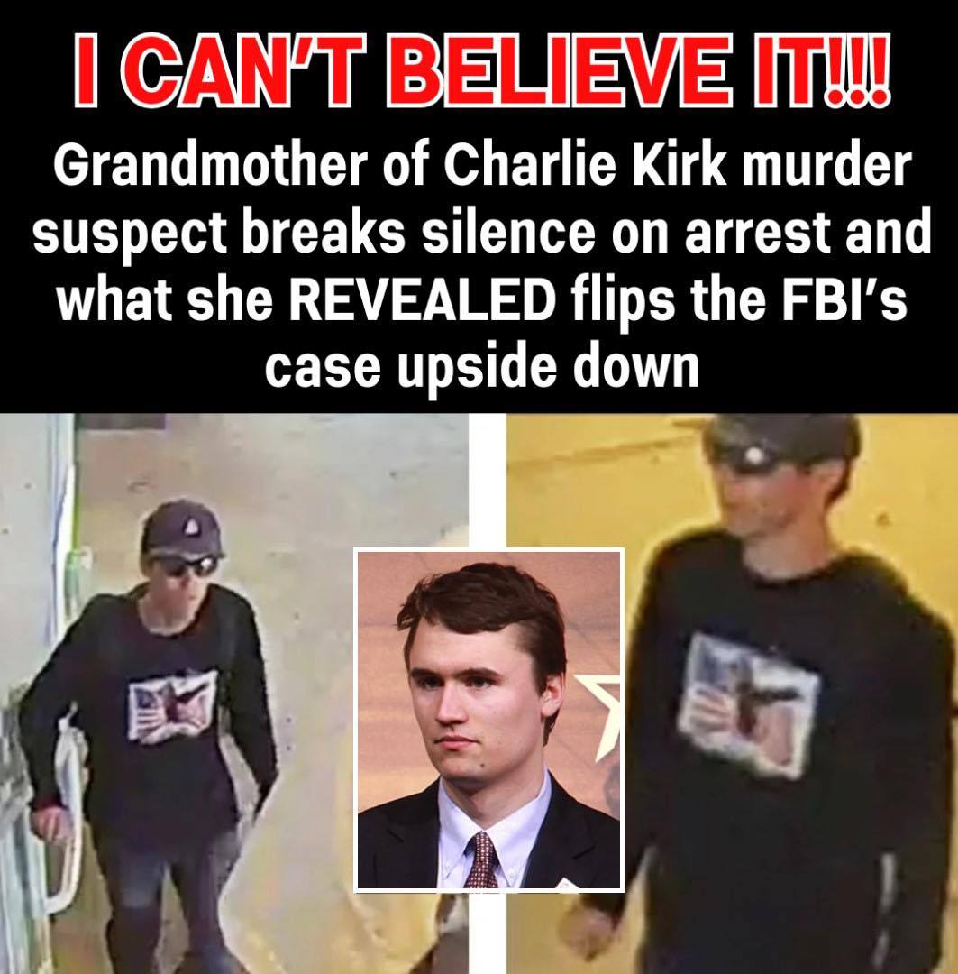 “Mistaken Identity”: Grandmother Defends Grandson After FBI Arrest in Charlie Kirk Case