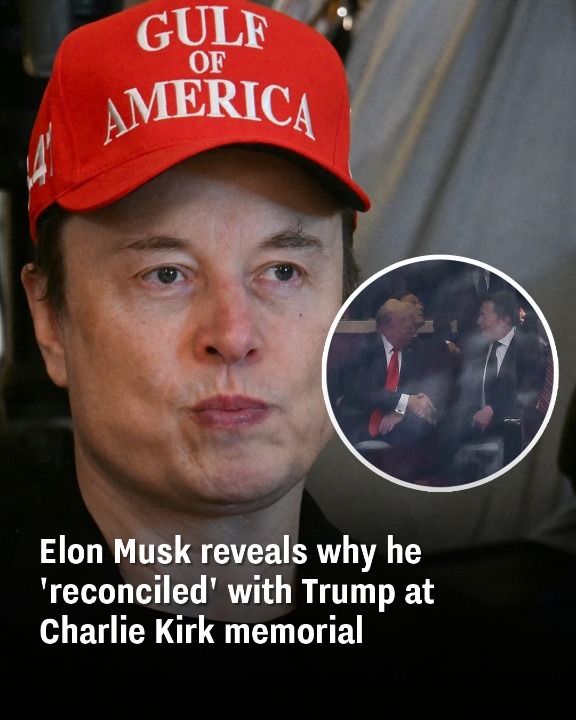 Elon Musk Reveals Why He Set Aside Differences with Trump at Charlie Kirk’s Memorial