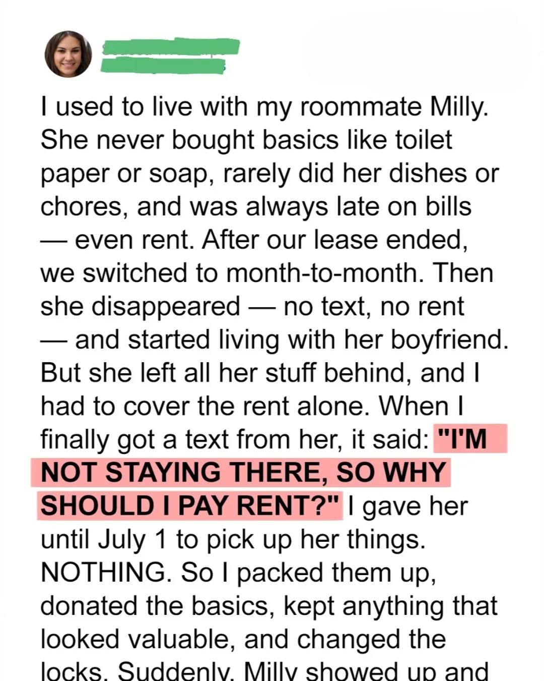 My Roommate Moved Out Overnight and Left Everything Behind — Here’s How I Handled It