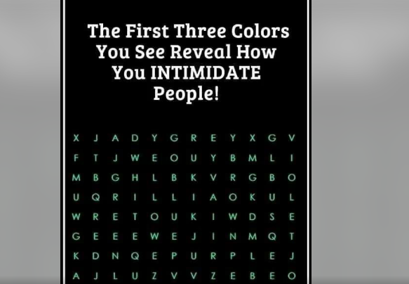 Which Color Draws Your Attention First?