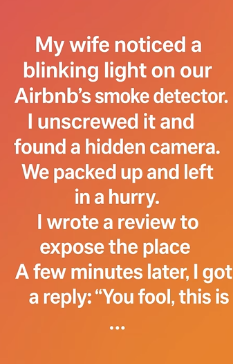 We Fled Our Airbnb After a Terrifying Discovery—But the Truth Shocked Us