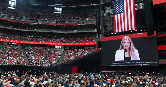 The Unexpected Stage Detail That Caught Everyone’s Eye at Charlie Kirk’s Memorial