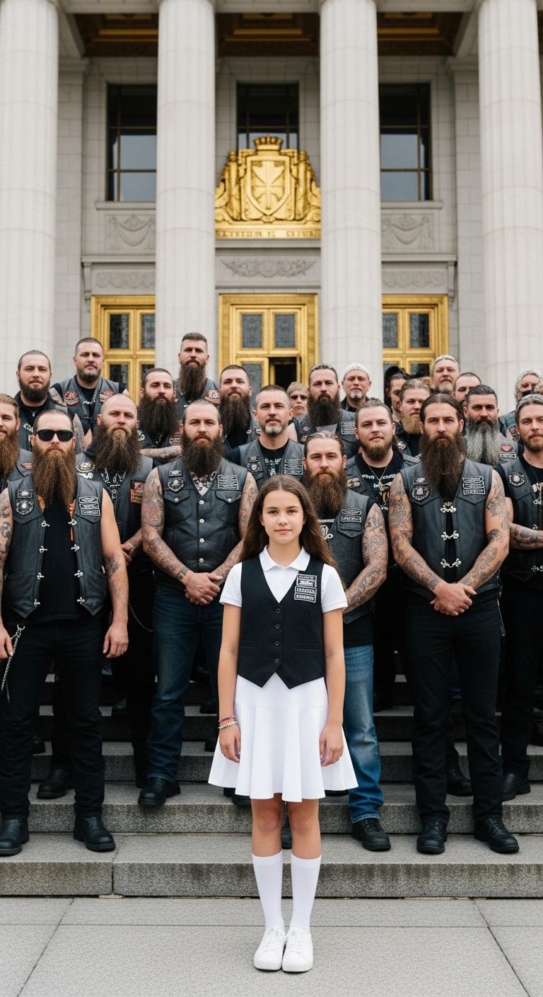 47 Bikers Filled the Courthouse — What Happened Next Left Everyone Speechless