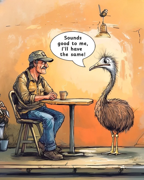 The Truck Driver, the Talking Emu, and the Wish That Came True in the Funniest Way