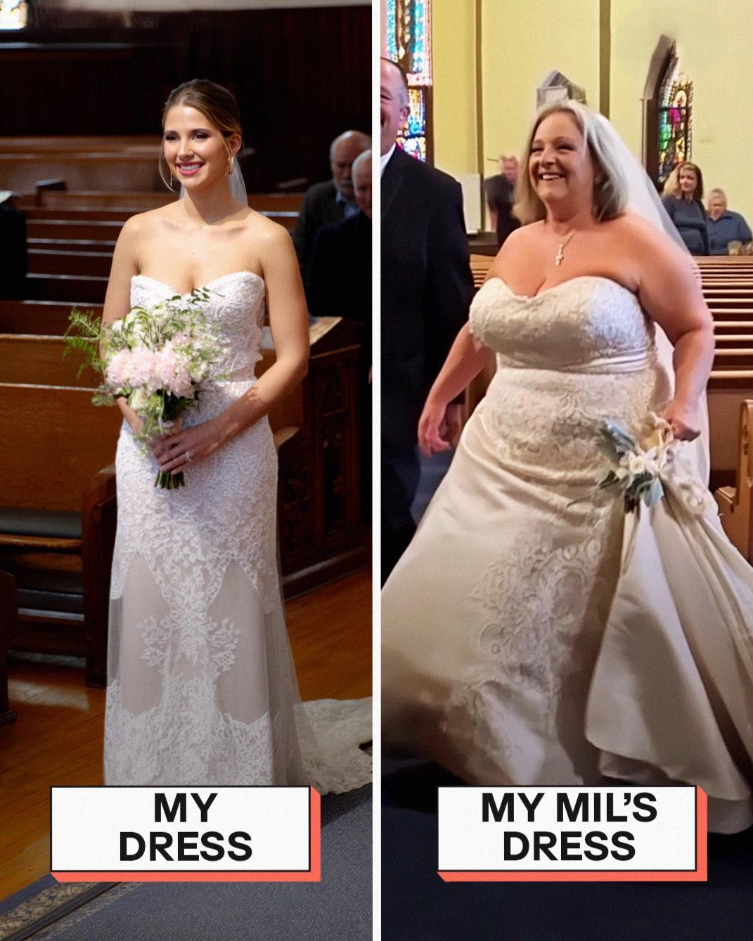She Thought Her Wedding Day Would Be Perfect — Until Her Future Mother-in-Law Walked In Wearing the Same Dress