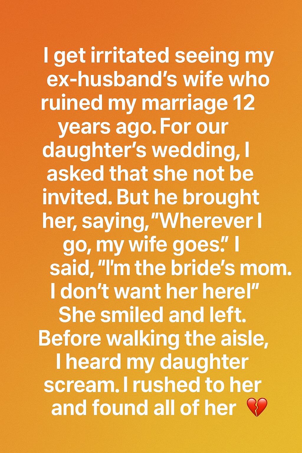 Letting Go of the Past to Stand by My Daughter