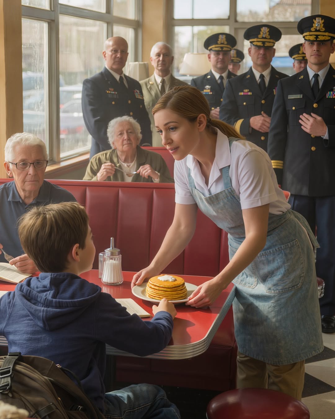The Boy Who Ate in Silence Every Morning—Until Soldiers Arrived with a Letter That Stunned the Town