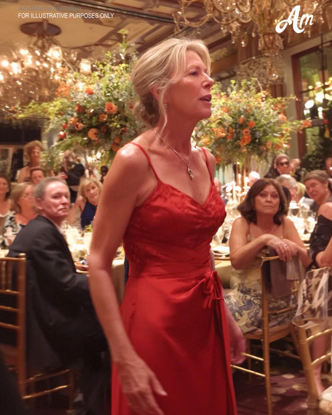 I Wore a Thrift-Store Dress to a Wedding – People Snickered, but Then the Groom’s Mother Stood Up and Left Me Speechless