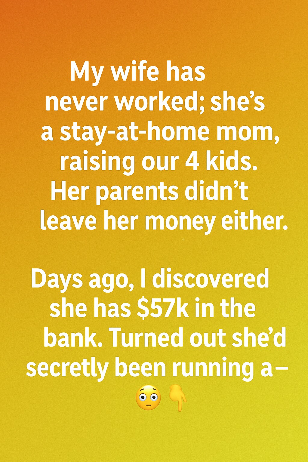 I Thought I Knew Everything About My Wife — But I Was Completely Wrong