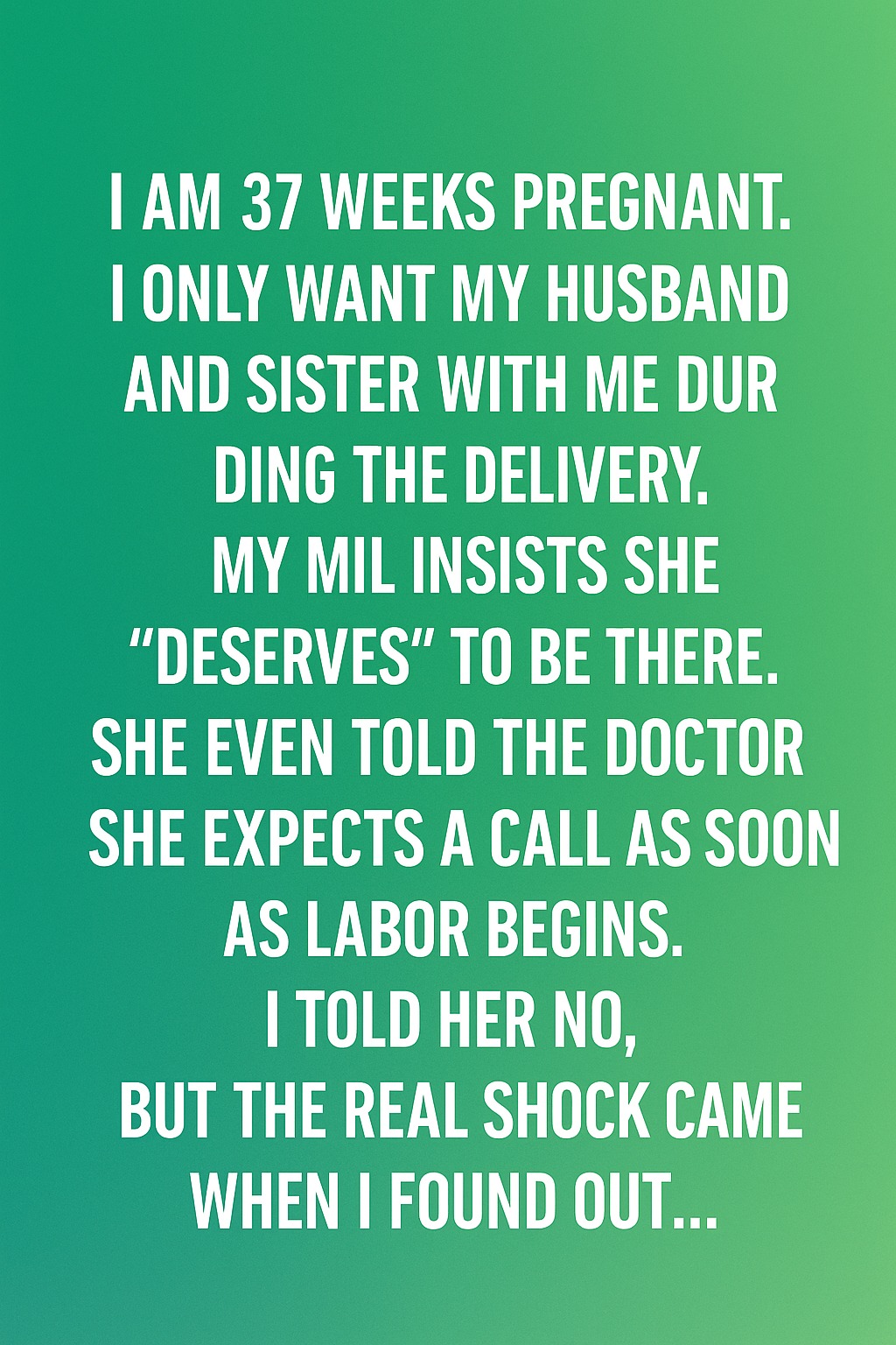I Set Boundaries for My Delivery — And What Happened Next Revealed the Truth About My Family