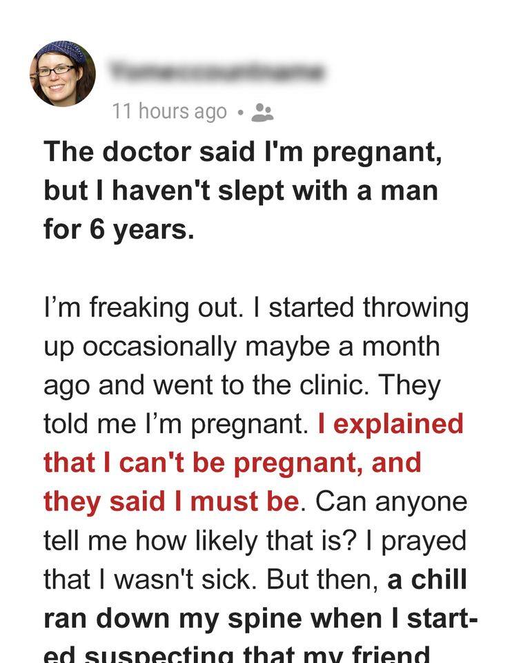 When My Doctor Said I Was Pregnant, I Couldn’t Believe It — The Truth Was Something I Never Expected
