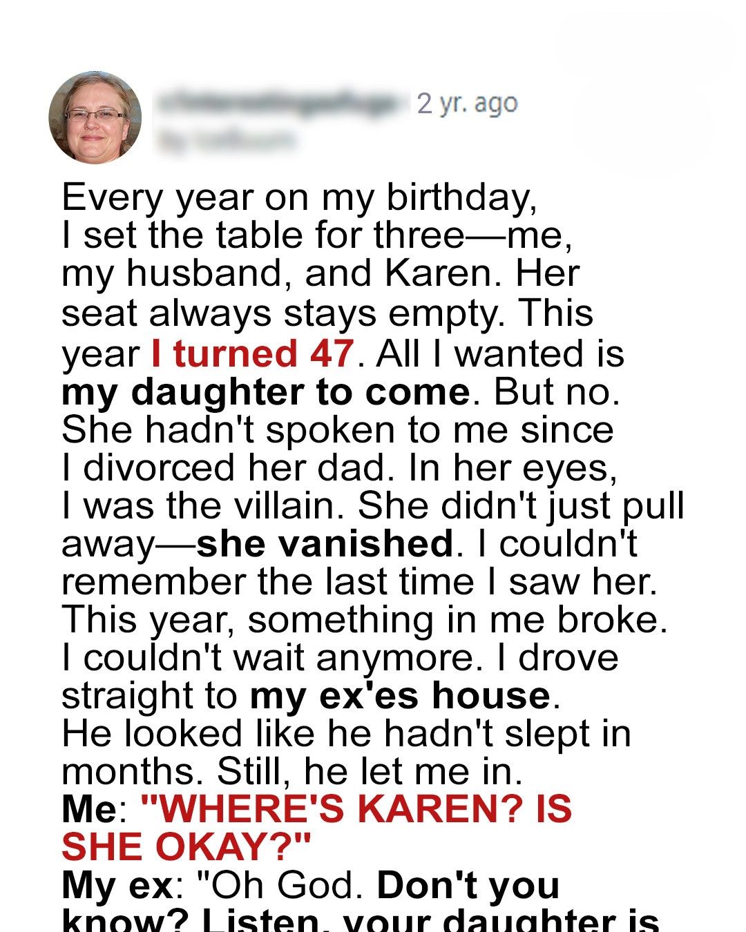 The Birthday Card That Revealed My Daughter’s Secret After Years of Silence