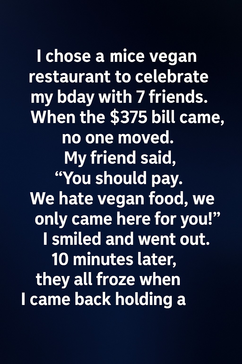 The Birthday Dinner That Taught Everyone an Unexpected Lesson