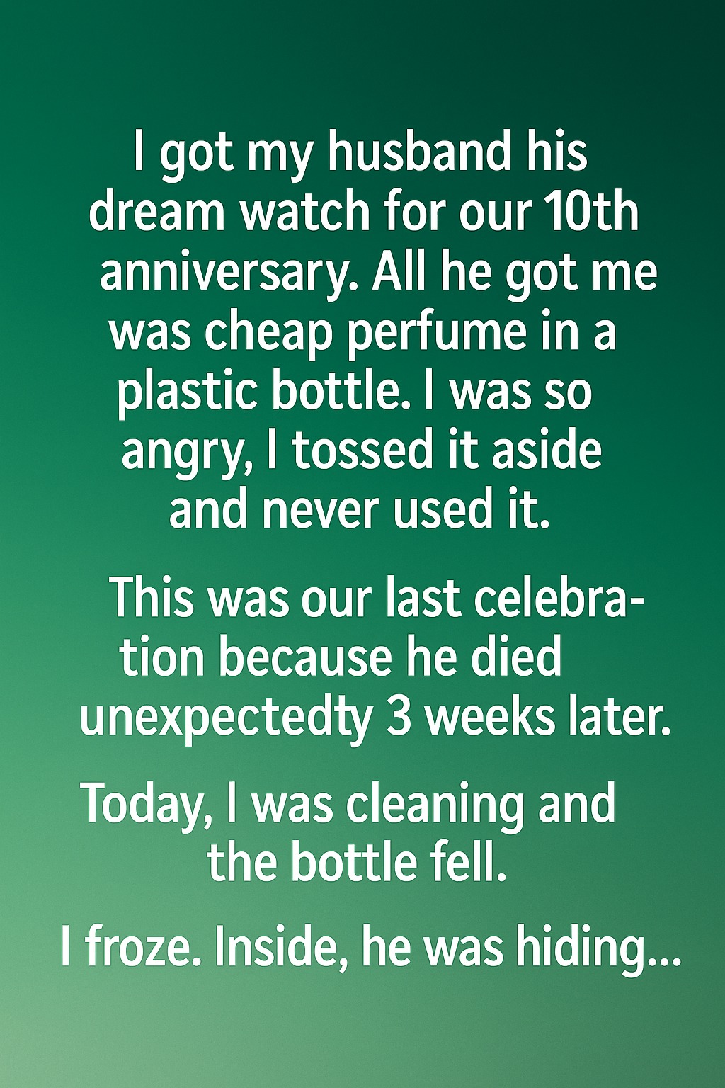 The “Cheap” Perfume I Threw Away Hid a Secret That Changed Everything