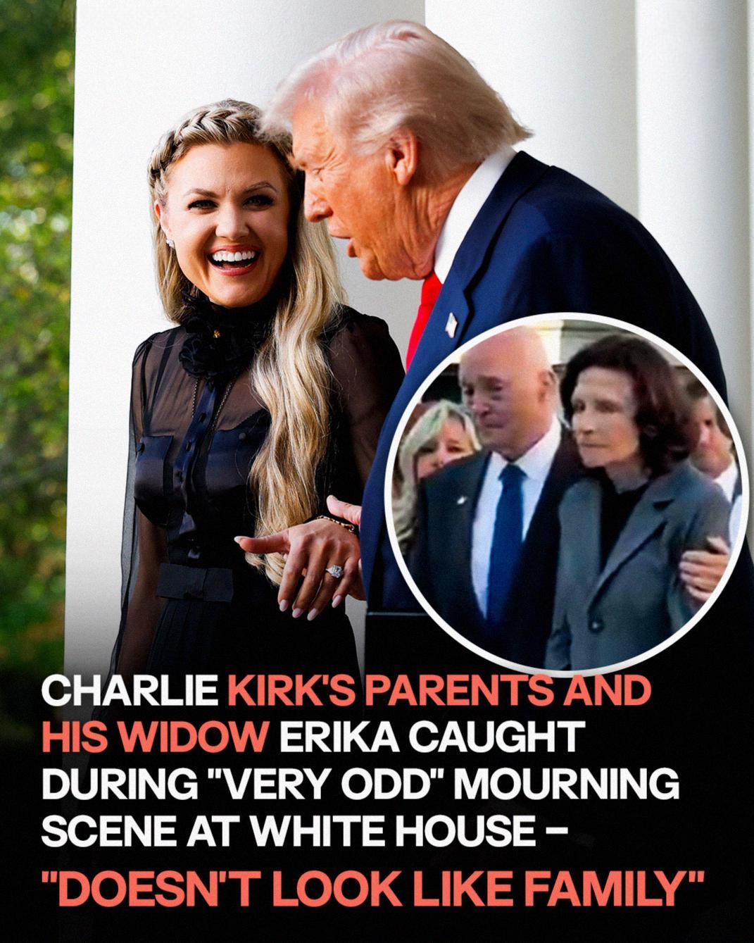 Erika Kirk and Charlie Kirk’s Parents Honor His Legacy at the White House
