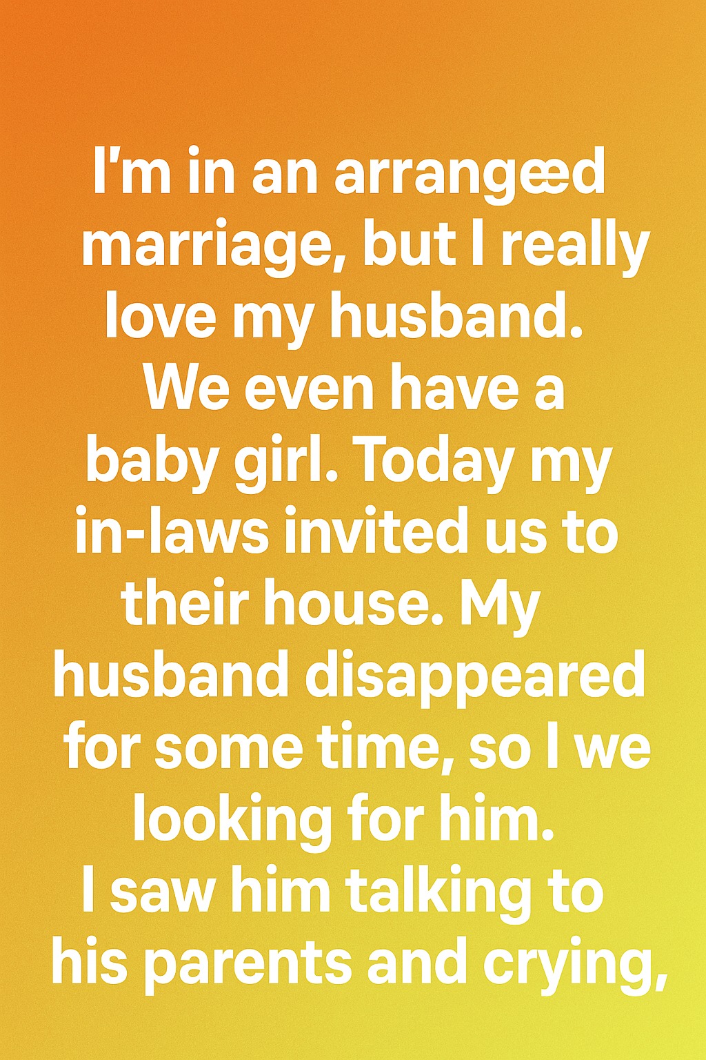 The Moment I Realized He Needed to Hear That I’d Choose Him All Over Again