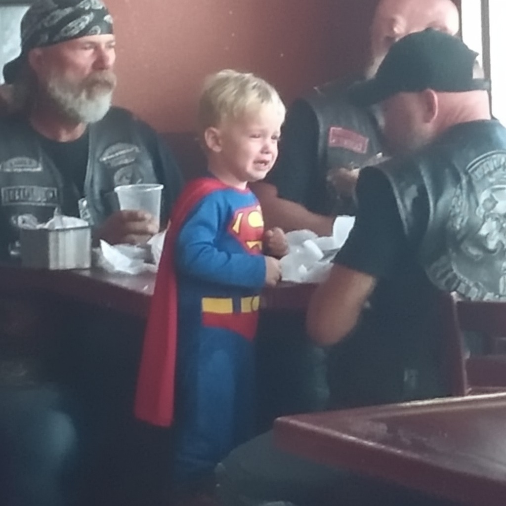 Five-Year-Old Boy’s Brave Request Unites Bikers and Police at Fallen Father’s Funeral