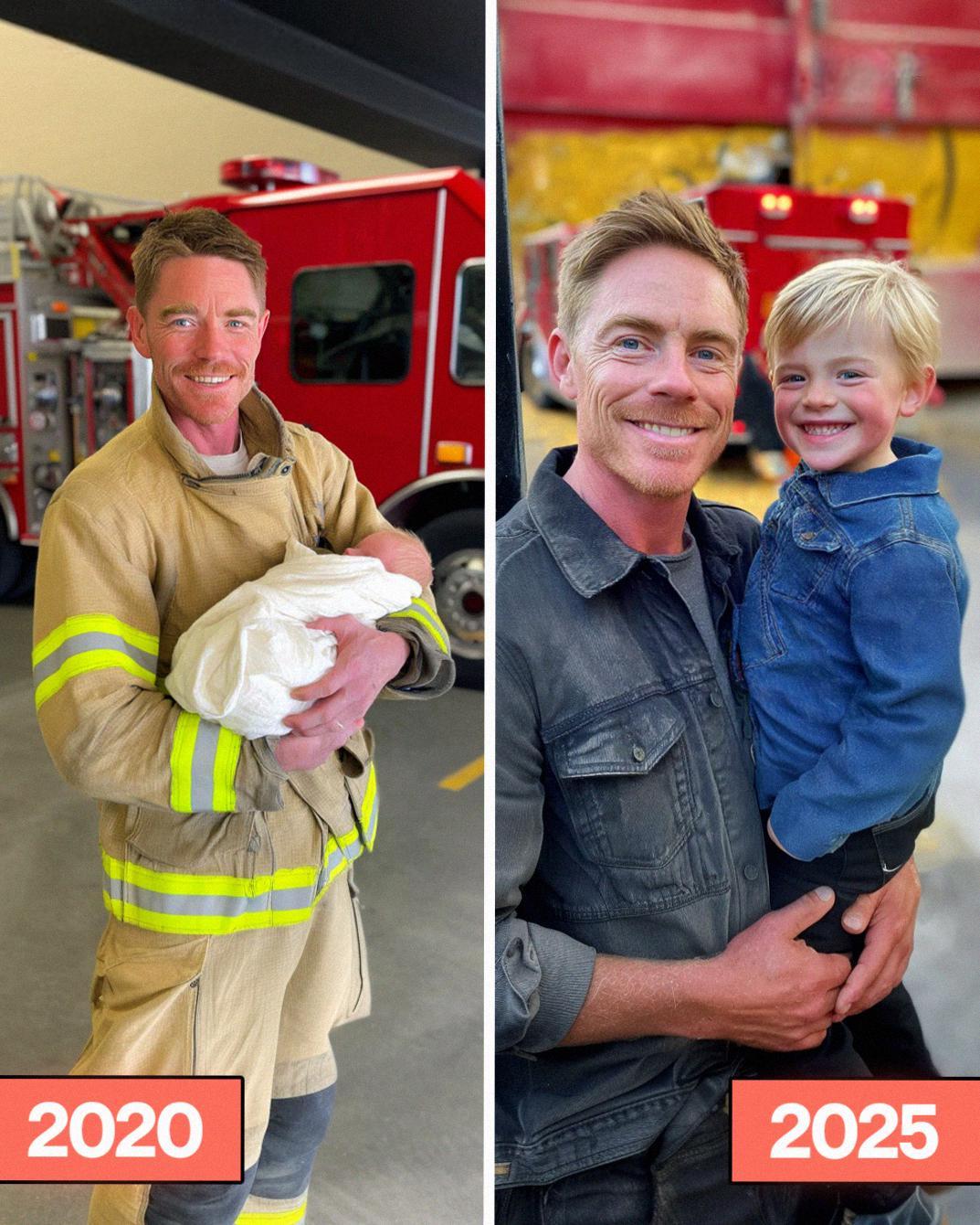 I Adopted a Baby Found at My Fire Station — Five Years Later, a Stranger Knocked on My Door and Claimed to Be His Mother