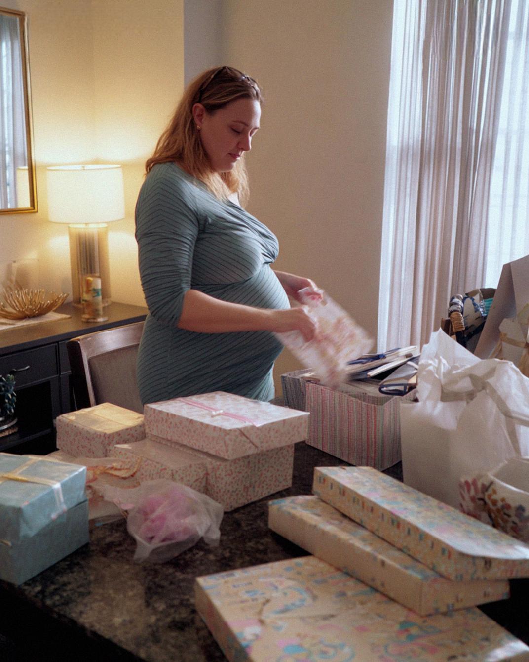 She Mocked My Handmade Baby Gift in Front of Everyone — But Then Her Father Stood Up and Changed Everything