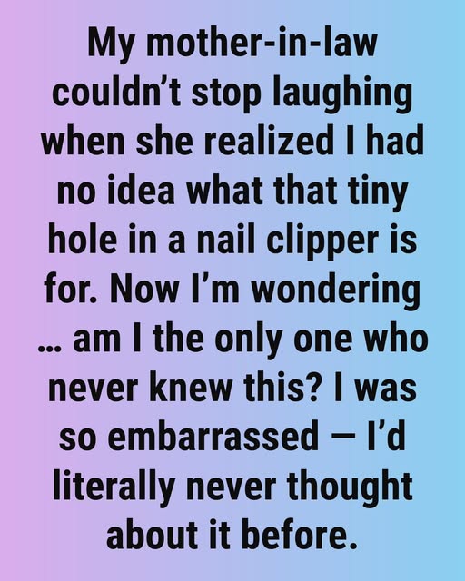 Why Your Nail Clipper Has That Tiny Hole—And How It Can Make Life Easier