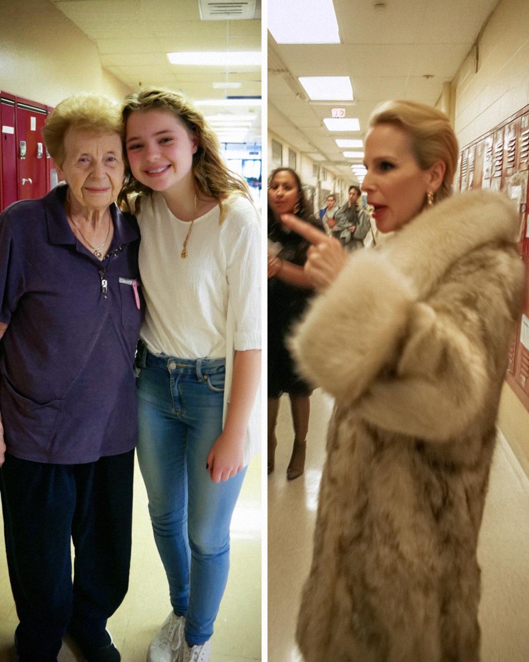 She Laughed at My Grandma for Being a Janitor — But What Happened Next Silenced the Whole Room