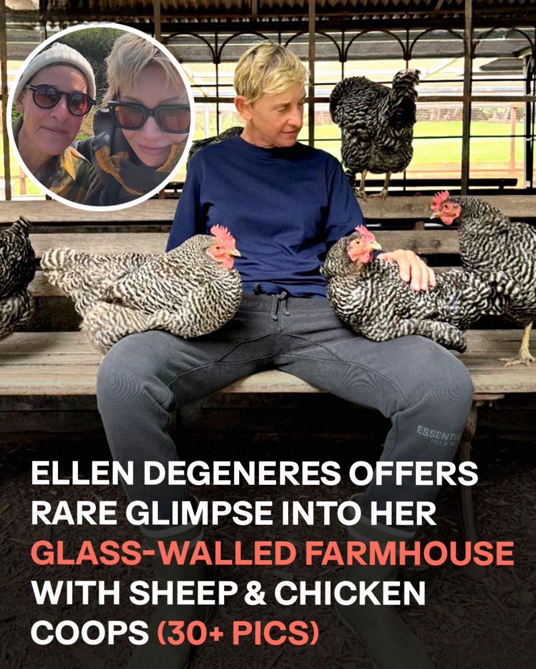Inside Ellen DeGeneres’ Breathtaking English Countryside Retreat – See the Rare Photos
