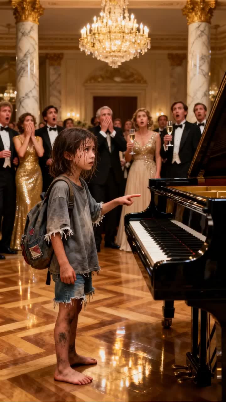 A Hungry Girl Asked to Play Piano for a Meal — What Happened Next Left Everyone in Tears