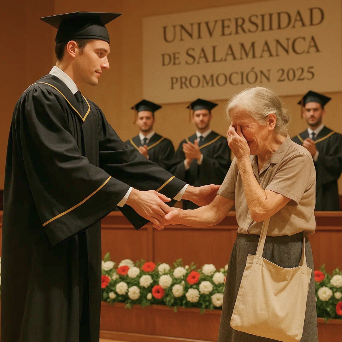 They Laughed Because I Was the Garbage Man’s Son — But at Graduation, One Sentence Made Everyone Cry