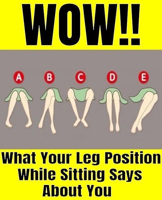 What Your Favorite Sitting Position Might Reveal About Your Natural Personality Style