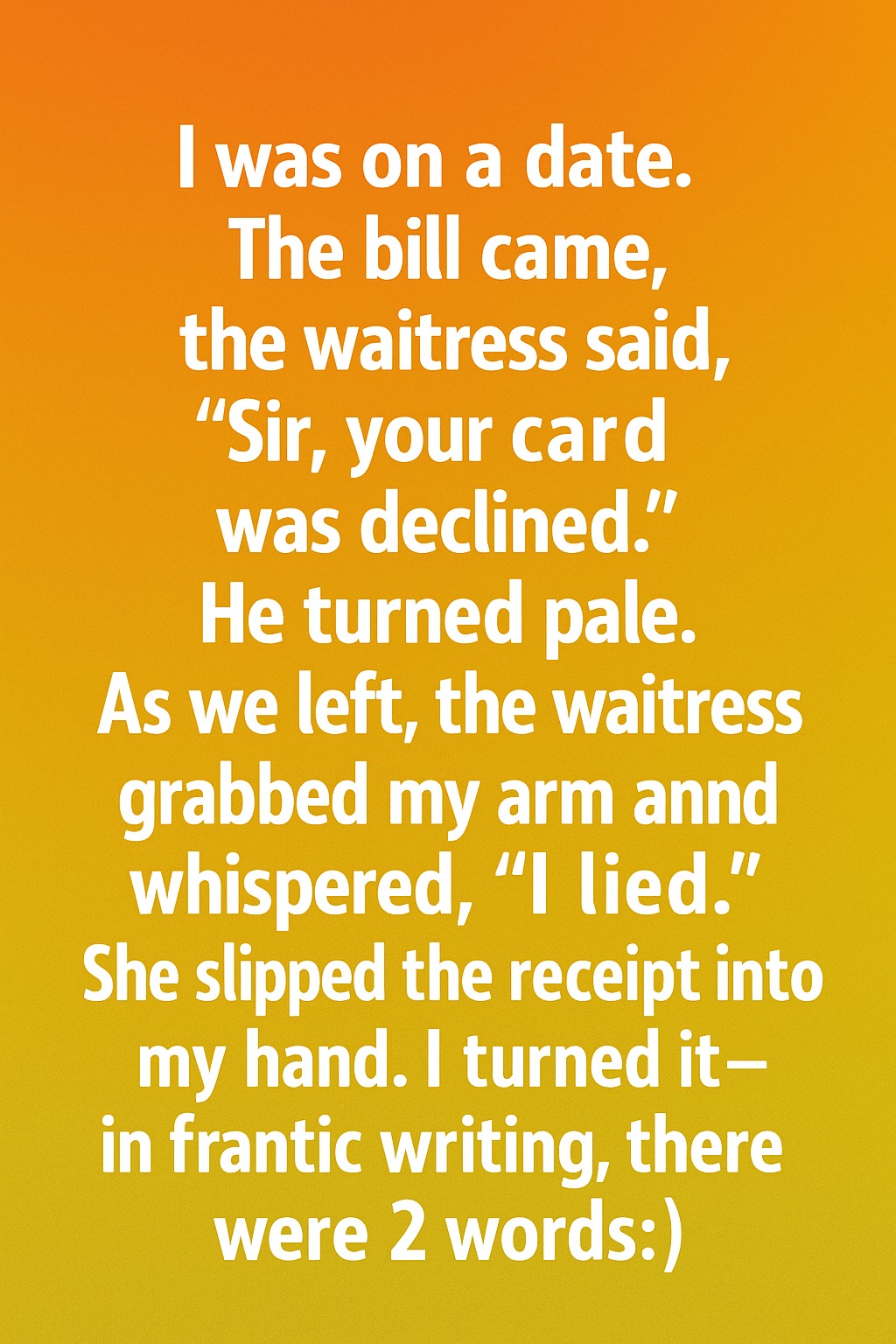 A Date to Remember: How a Simple Act of Kindness Changed Everything