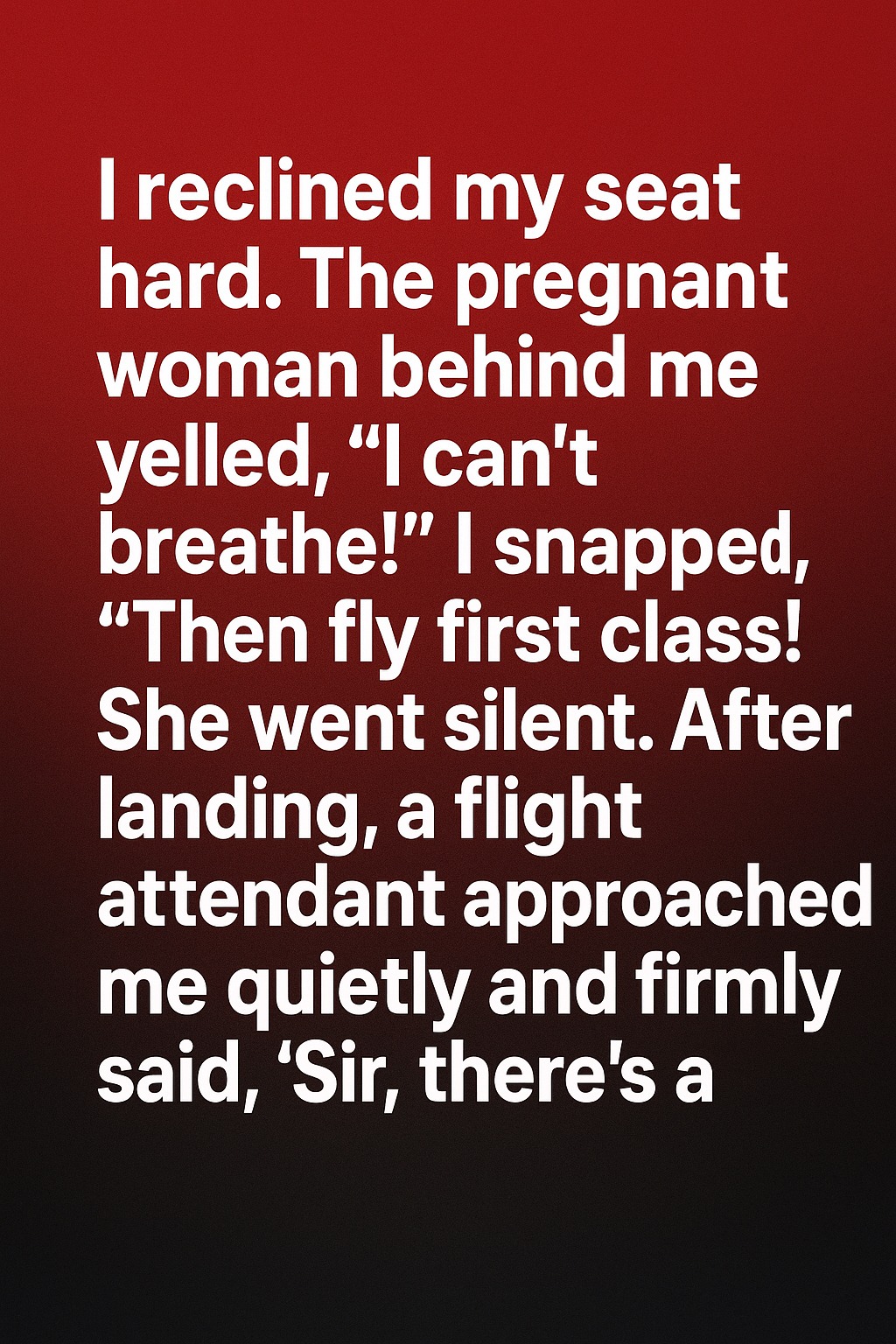 How One Simple Flight Taught Me the True Meaning of Kindness and Empathy