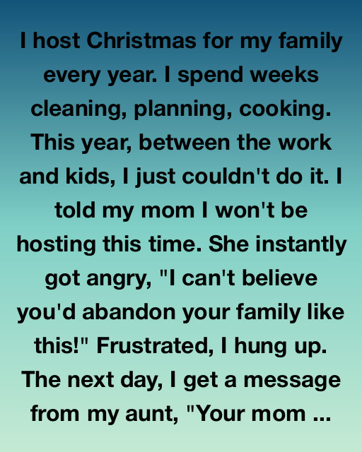 The Year Christmas Finally Moved Houses — and Taught Me What Family Really Means