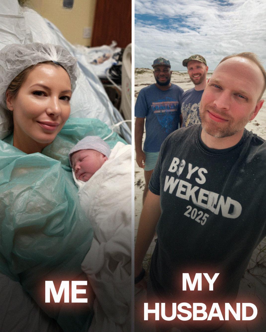 My Husband Left Me for a Boys’ Trip Before I Gave Birth — But Life Taught Him a Lesson He’ll Never Forget