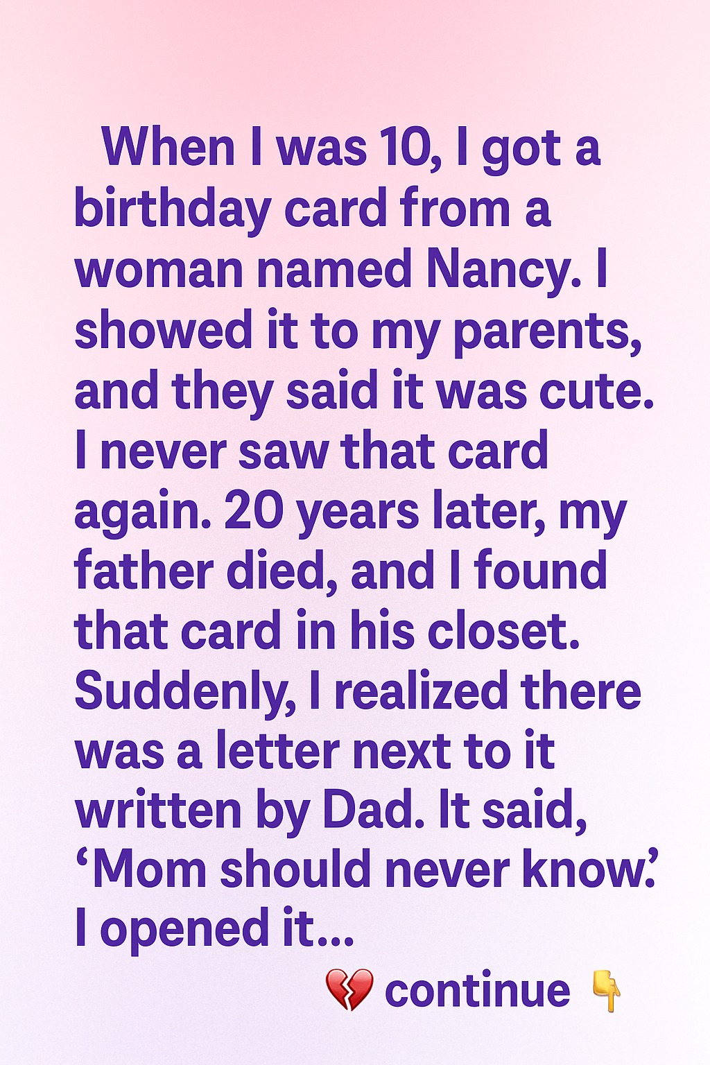 The Birthday Card Mystery That Revealed My Father’s Hidden Past