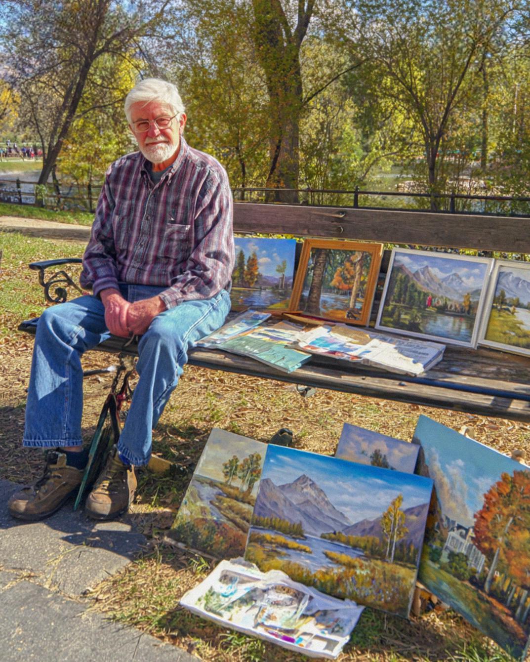 I Was Selling Paintings in the Park to Save My Daughter — Until One Stranger Turned My Entire Life Around