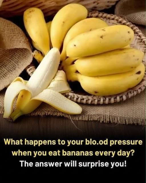 What Really Happens to Your Blood Pressure When You Eat Bananas Daily