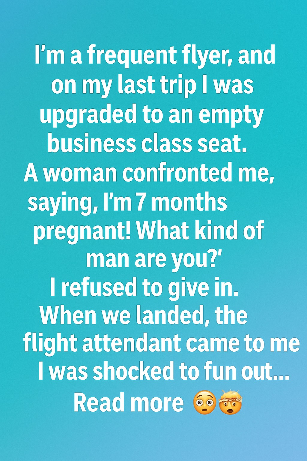 How a Flight Misunderstanding Turned Into a Moment of Understanding