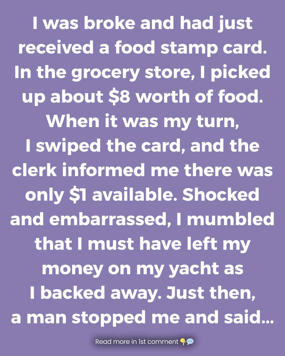 I Had Only  at the Register… Then a Stranger Stepped In