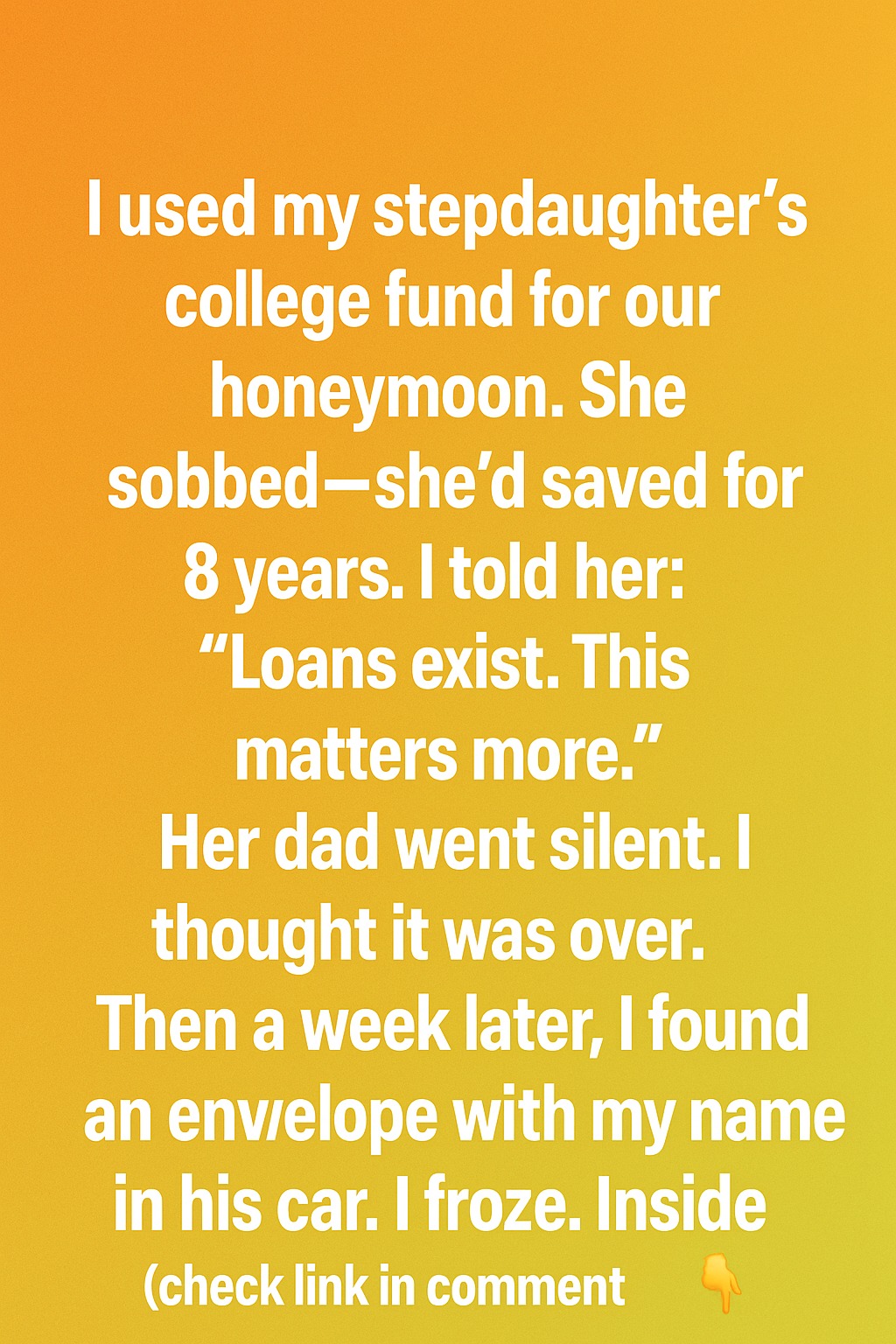 The Envelope That Changed Everything in Our Blended Family