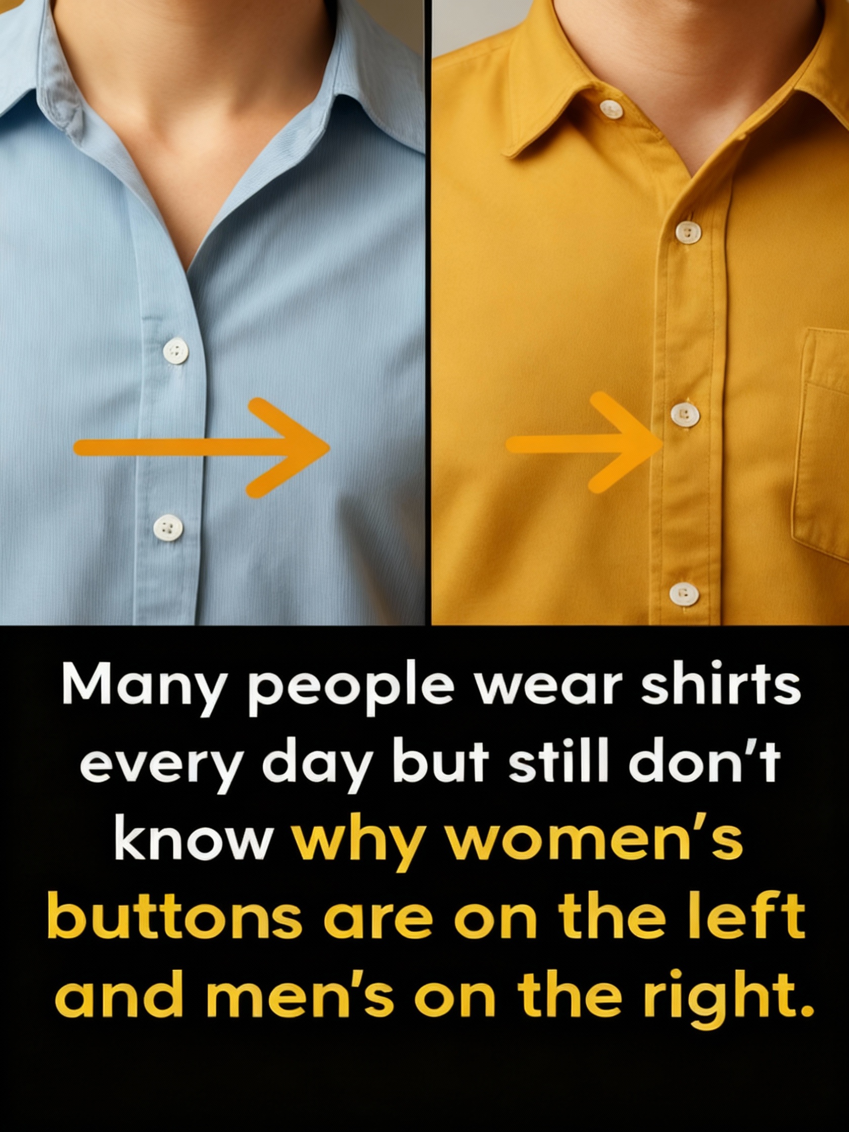 Why Women’s Shirt Buttons Are on the Left — The Surprising History Most People Don’t Know
