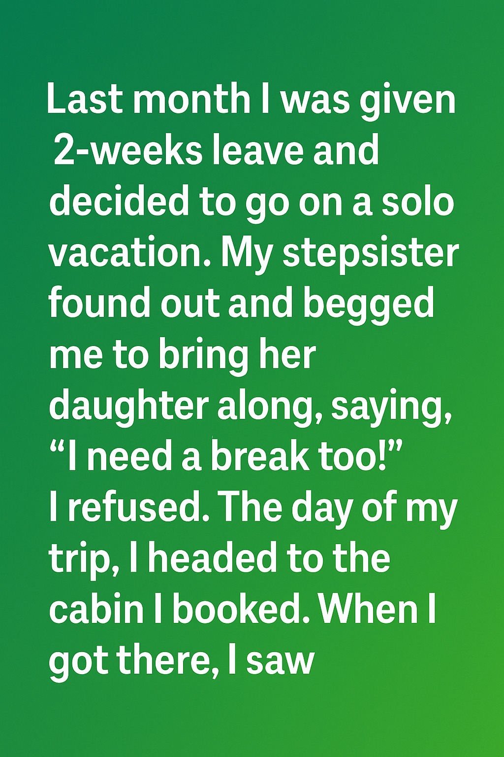 She Crashed My Solo Vacation—But What Happened Next Finally Taught Me to Set Boundaries