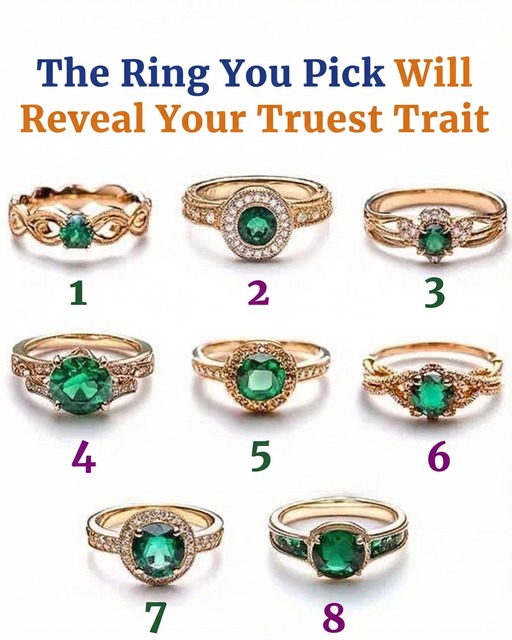 Choose a Ring and Discover What It Says About Your Personality