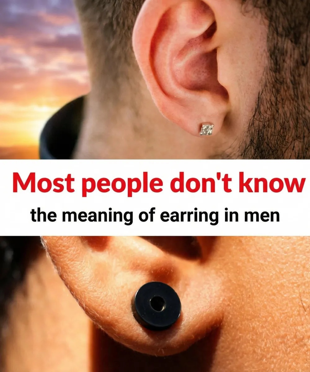 What a Man’s Earrings Might Reveal — History, Meaning, and Modern Style